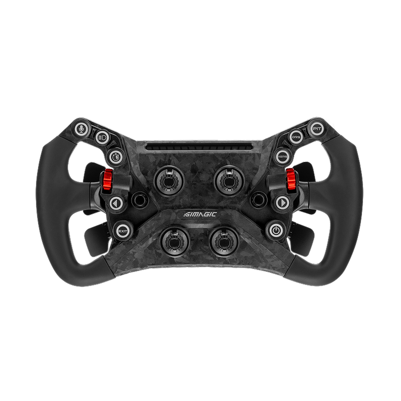 Simagic GT NEO Hub with Alpha EVO Sport 9nm Wheel Base & P500-2 Dual-Sensor 2-Pedal Set