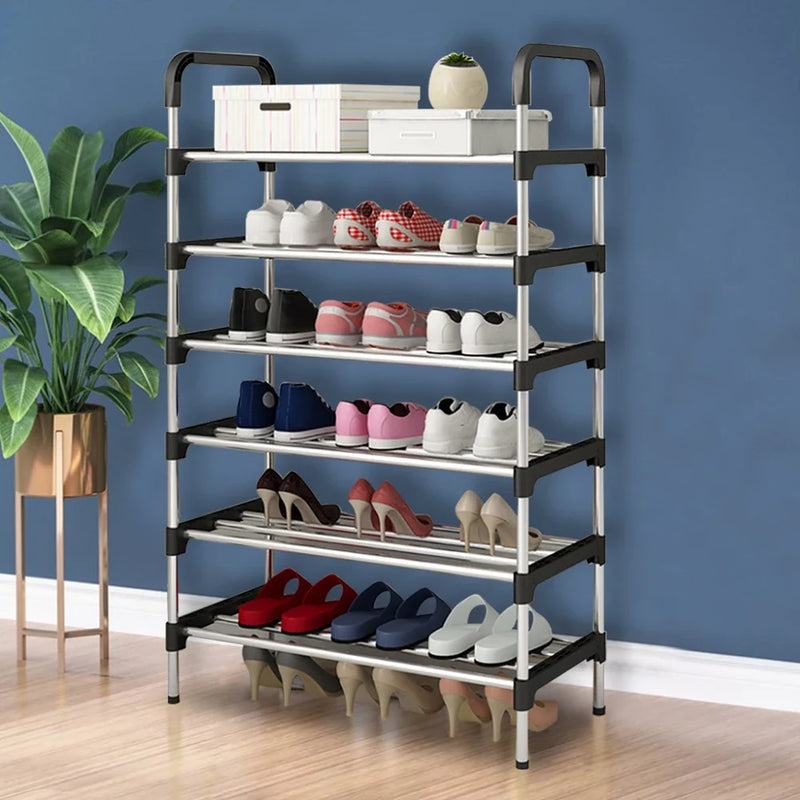 5/6 Layer Shoe Rack - Household Storage Shoes Holder