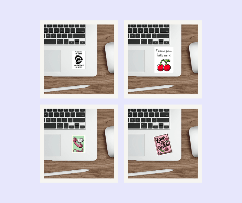Edgy & Emotional Sticker Bundle
