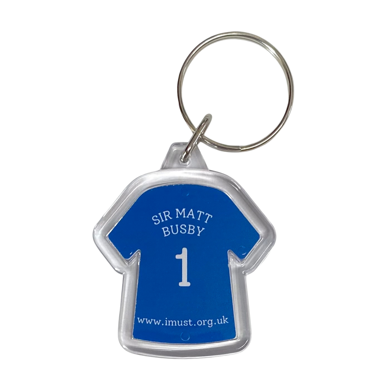 Sir Matt Busby 1968 Player Keyring
