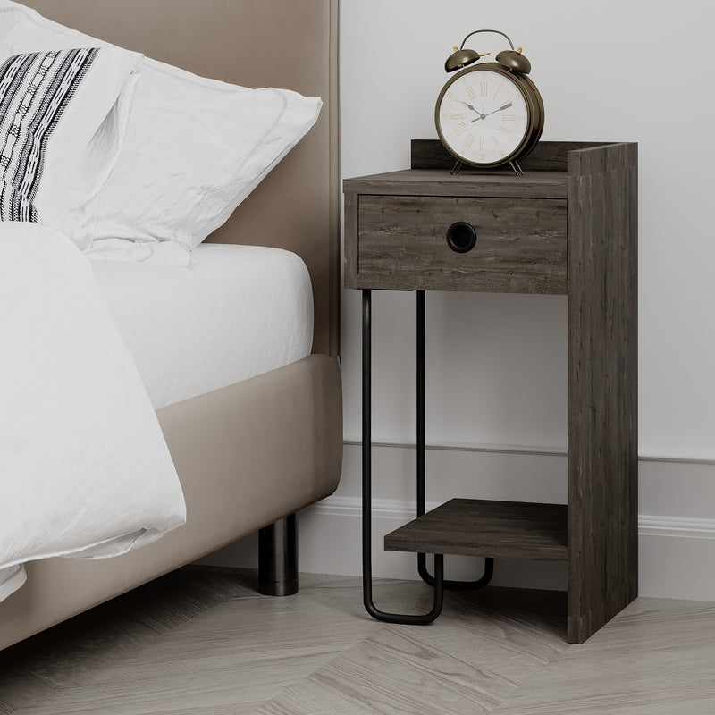 Sirius Modern Bedside Table Right Module Bedroom Furniture W 32cm