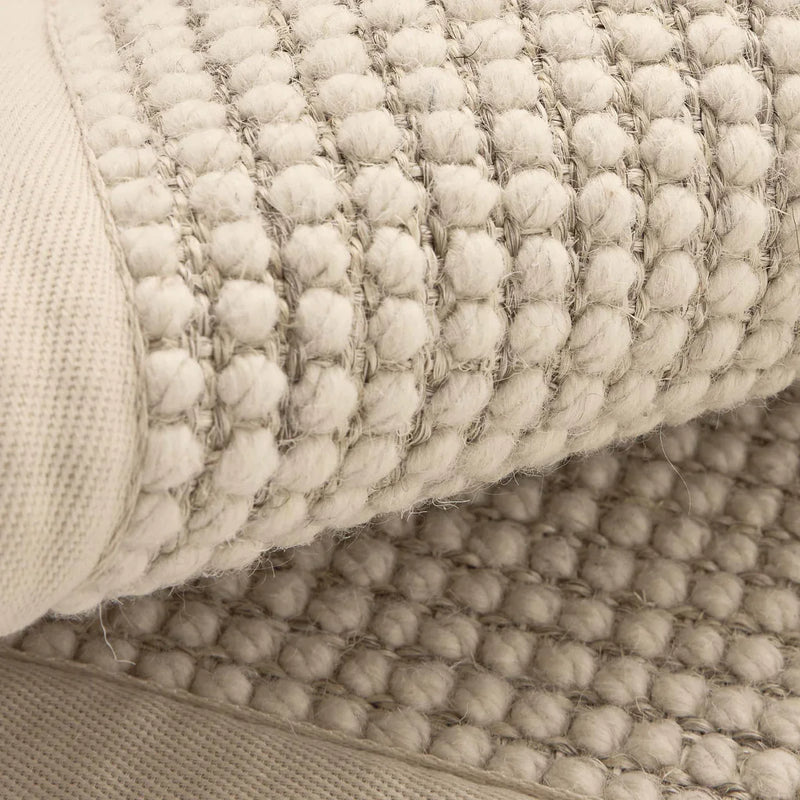Sisal Boucle Rug | Beige Border