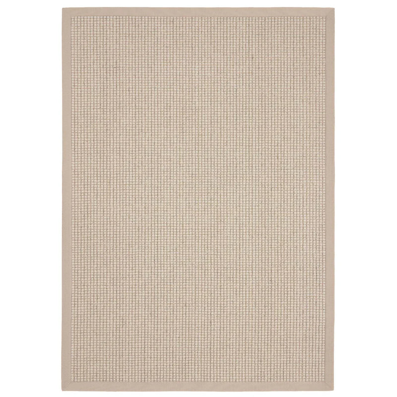 Sisal Boucle Rug | Beige Border