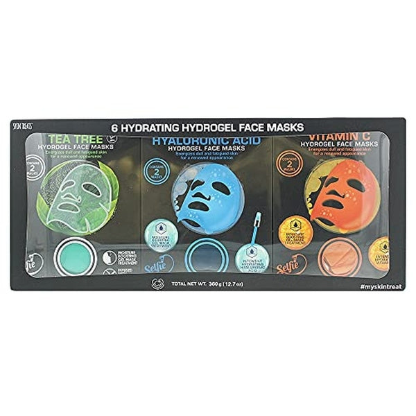 Skin Treats Hydrating Hydrogel Face Masks 6 x 60g