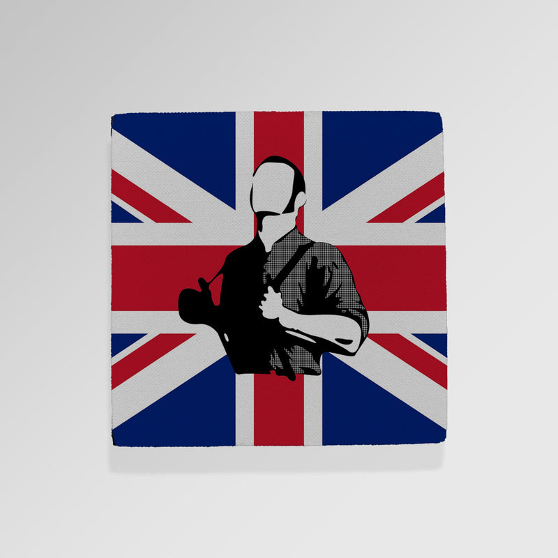 Skinhead Union Jack - Drinks Coaster - Round or Square