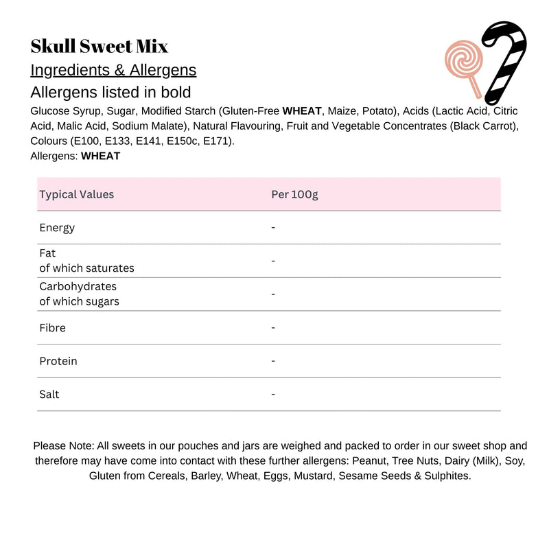 Skull Sweets Mix