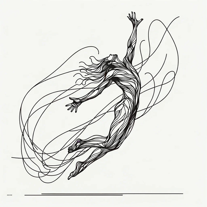 Skyward Leap Elegance Canvas
