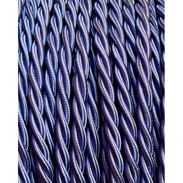 Slate - Lola's Leads Fabric Extension Cable