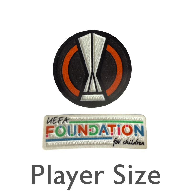 Europa League Sleeve Badges 2021/22 - 2023/24  - Trophy Badge and UEFA Federation Patch