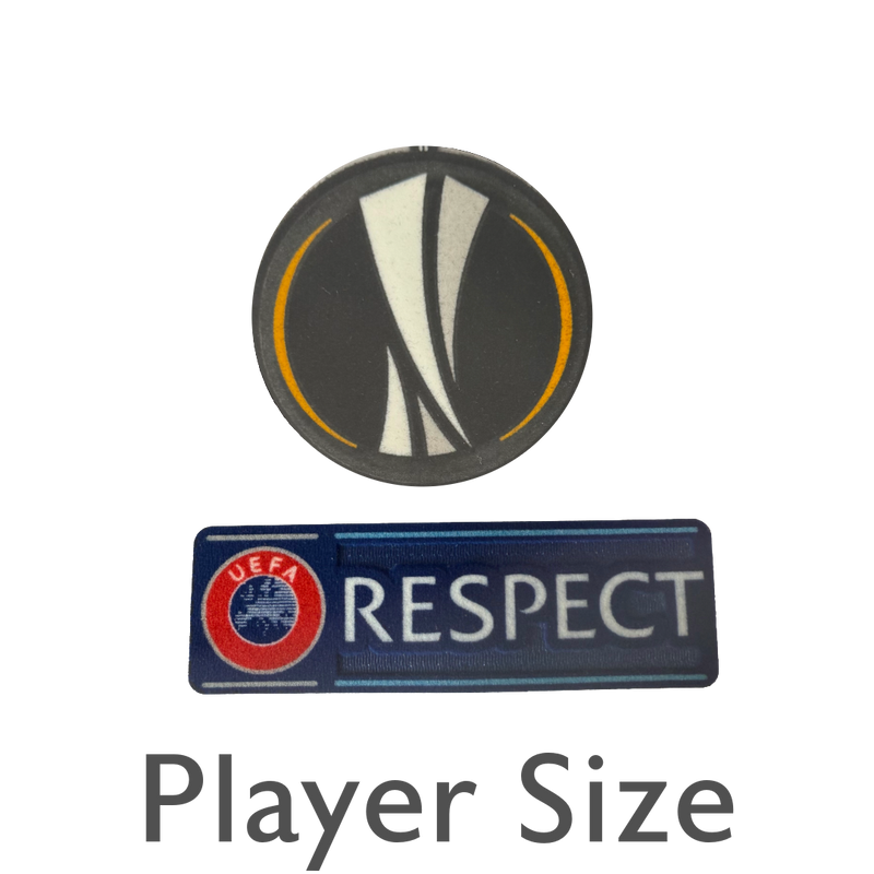 Europa League and Respect Player Size Sleeve Badge
