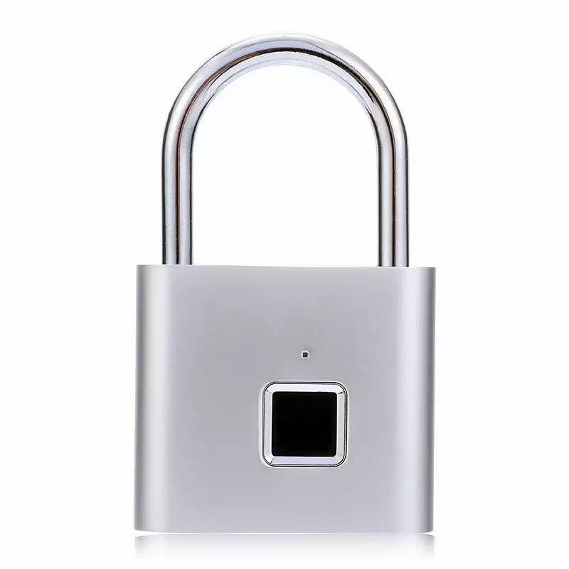 Smart Fingerprint Padlock - Waterproof, Keyless & USB Rechargeable Lock for Luggage, Backpacks & Travel