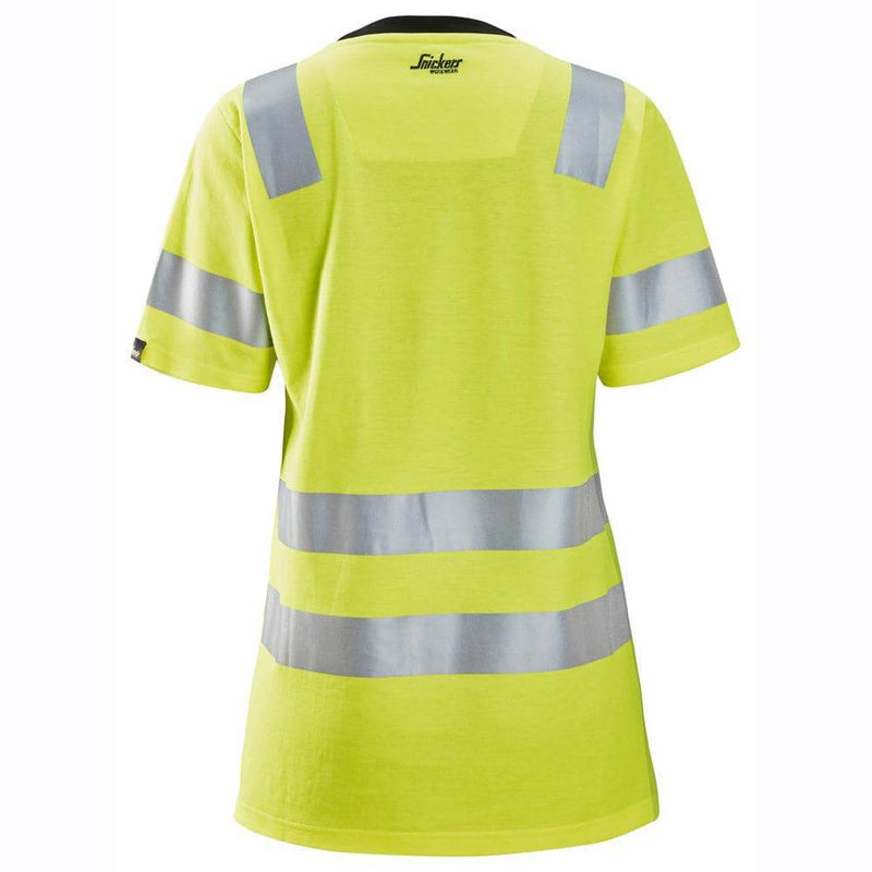 Snickers 2537 High-Vis Class 2 Women's Work T-Shirt