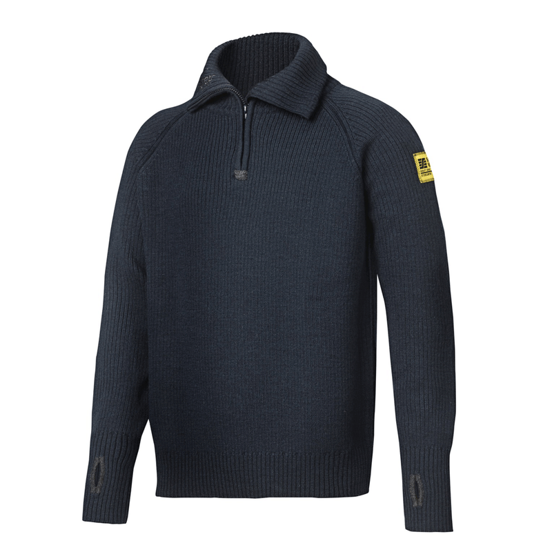 Snickers 2905 ½-Zip Wool Sweater Jumper