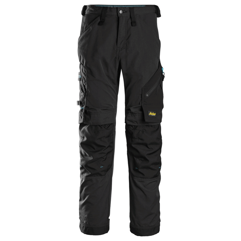Snickers 6310 LiteWork, 37.5® Kneepad Work Trousers Black