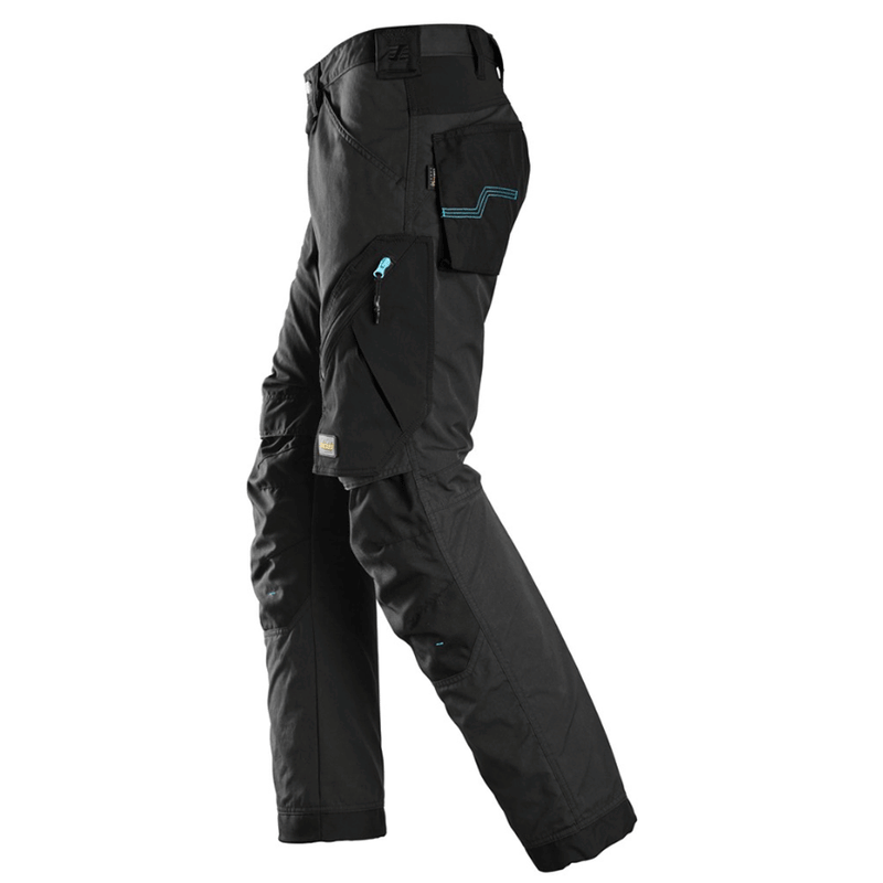 Snickers 6310 LiteWork, 37.5® Kneepad Work Trousers Black