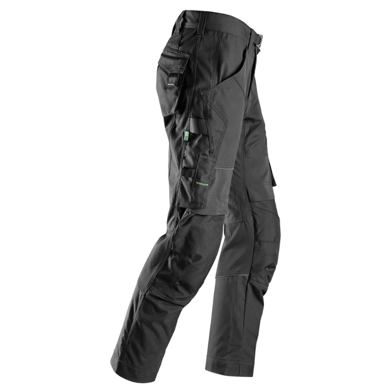 Snickers 6903 FlexiWork Stretch Kneepad Work Trousers Black