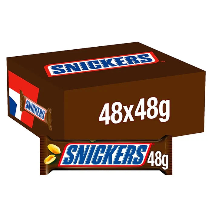 48 x Snickers Chocolate Bar  - 40GM
