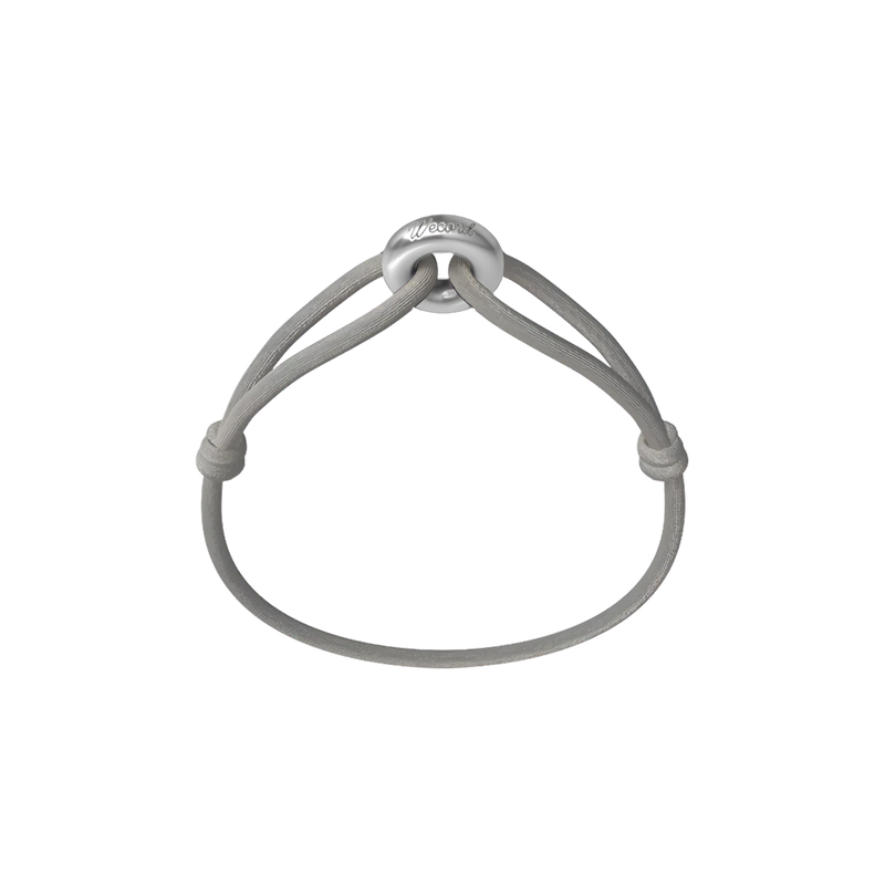 Silver Soho Cord Bracelet
