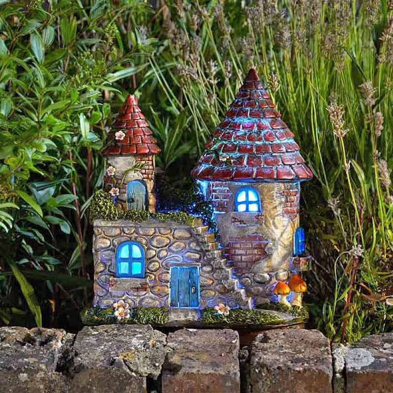 Solar Powered Fairy House - Elfstead