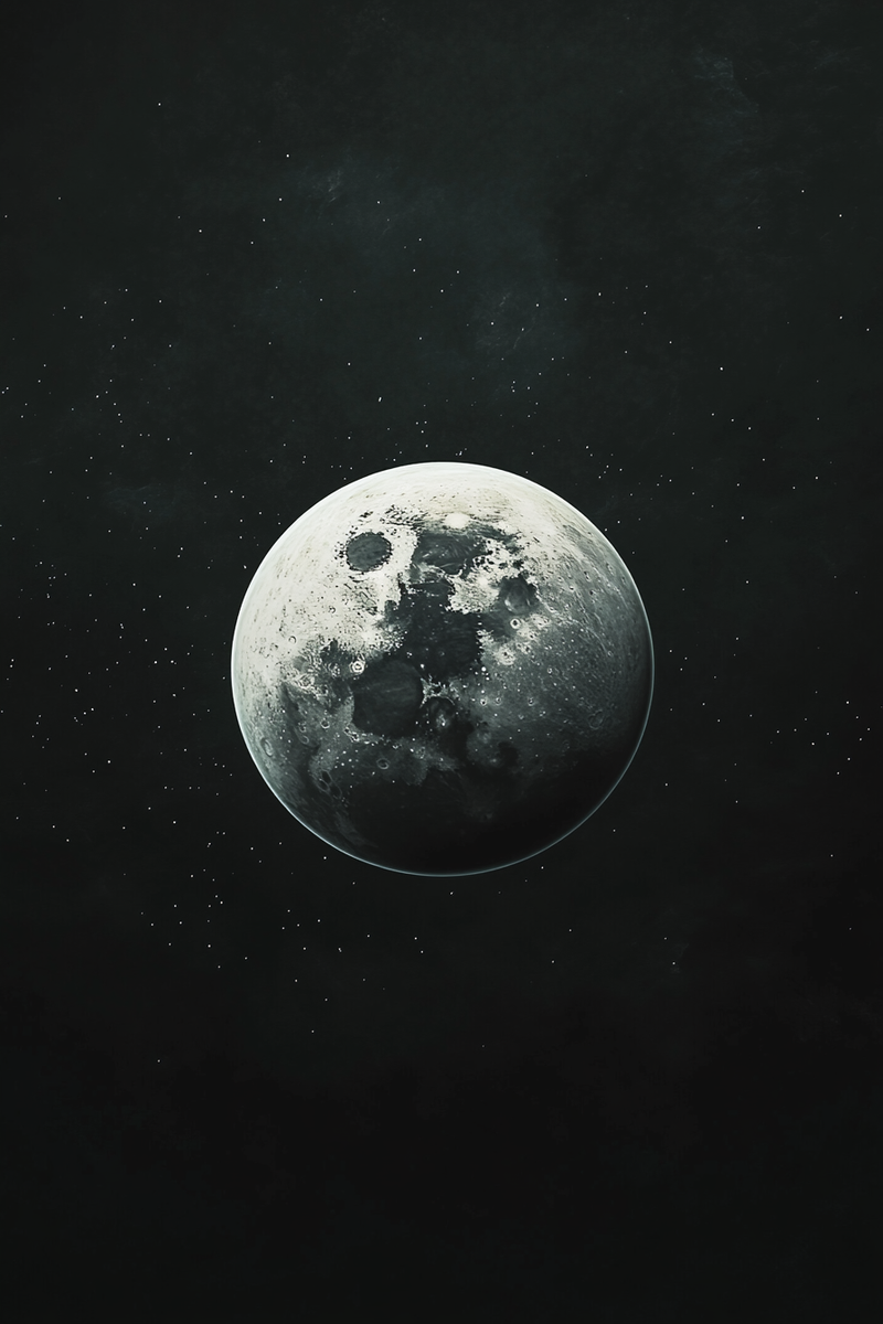 Solitary Planet Canvas