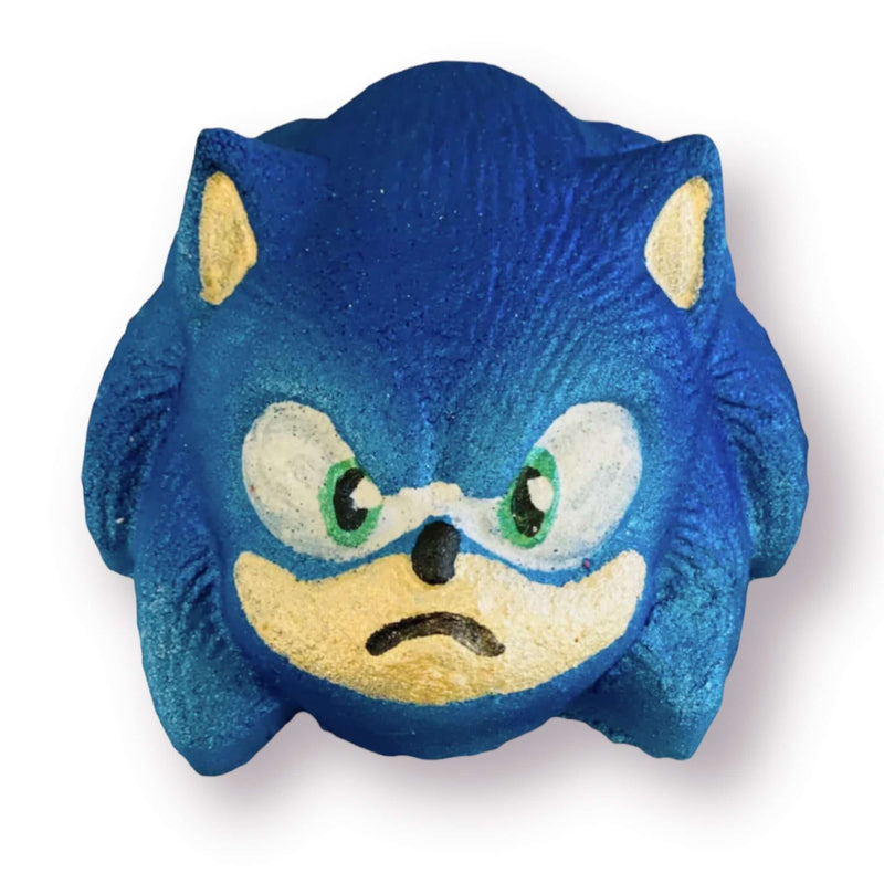 Blue Sonic Hedgehog Bath Bomb