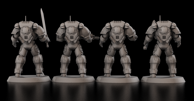 Imperial Space Paladins V.1 Figurine