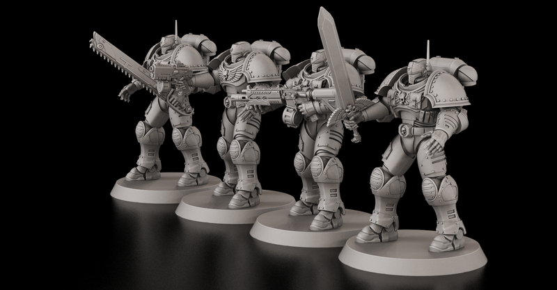 Imperial Space Paladins V.1 Figurine