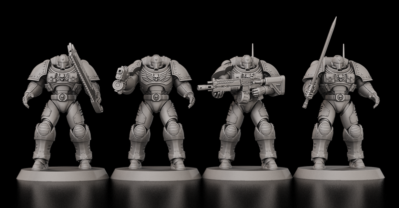 Imperial Space Paladins V.1 Figurine