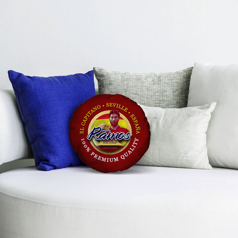 Spain Ramos  - Legend Collection - Circle Cushion 14"