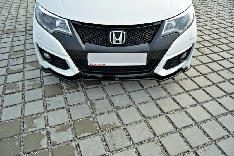 Maxton Design - FRONT SPLITTER HONDA CIVIC MK9 FACELIFT 2014-2017