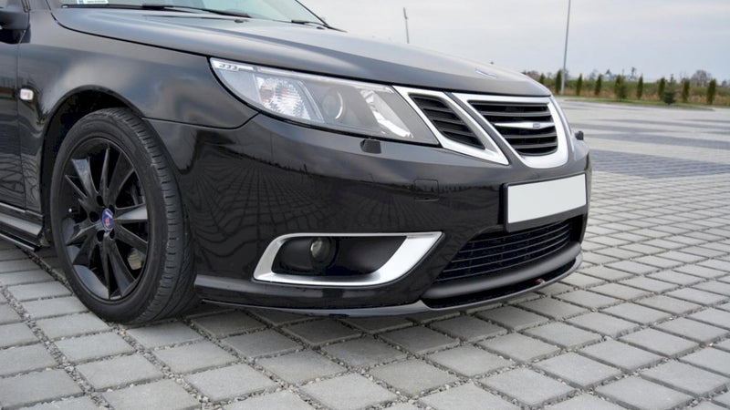 Maxton Design - FRONT SPLITTER SAAB 9-3 AERO MK2 FACELIFT (2007-11)