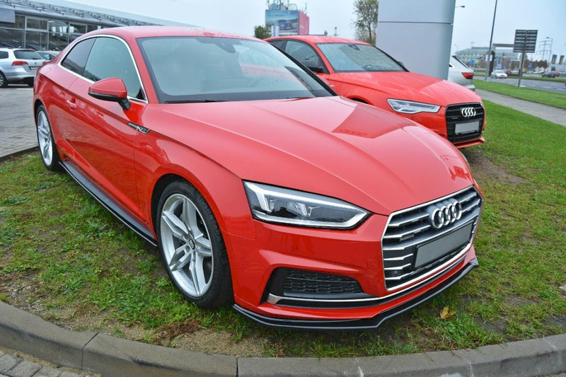 Maxton Design - FRONT SPLITTER V.1 AUDI A5 F5 S-LINE COUPE (2016 - UP)