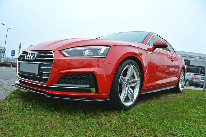 Maxton Design - FRONT SPLITTER V.1 AUDI A5 F5 S-LINE COUPE (2016 - UP)