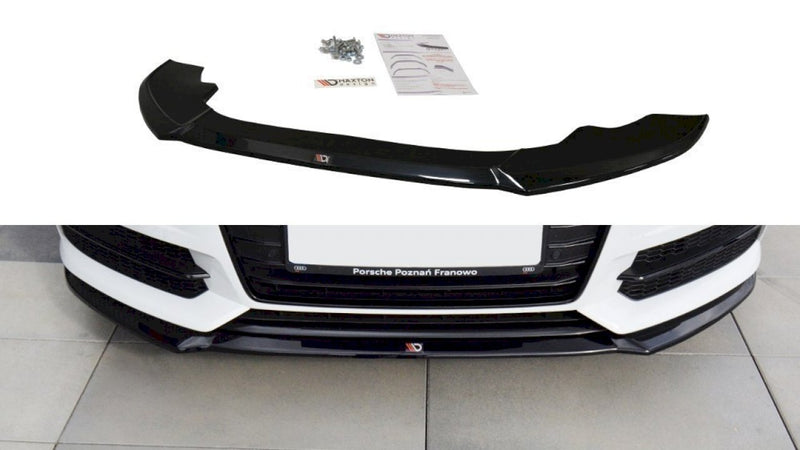 Maxton Design - Front Splitter V.1 Audi A6 / A6 C7 S-Line / S6 C7 Facelift