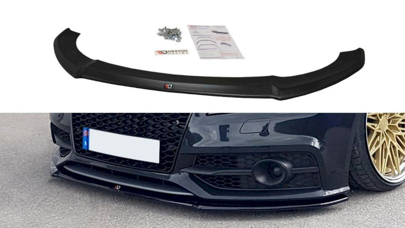 Maxton Design - FRONT SPLITTER V.1 AUDI S7 / A7 S-LINE C7 (2010-2014)