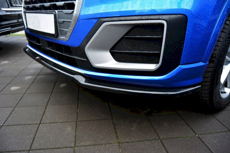 Maxton Design - FRONT SPLITTER V.1 AUDI Q2 MK1 SPORT 2016 - ONWARDS