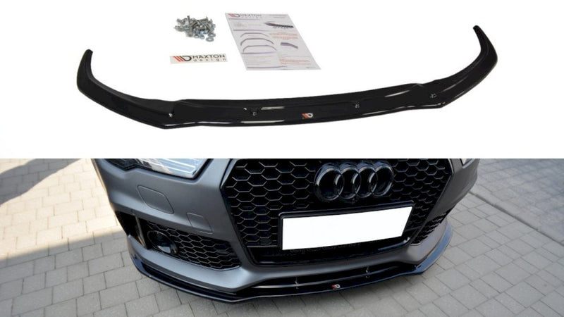 Maxton Design - Front Splitter V.1 Audi RS7 C7