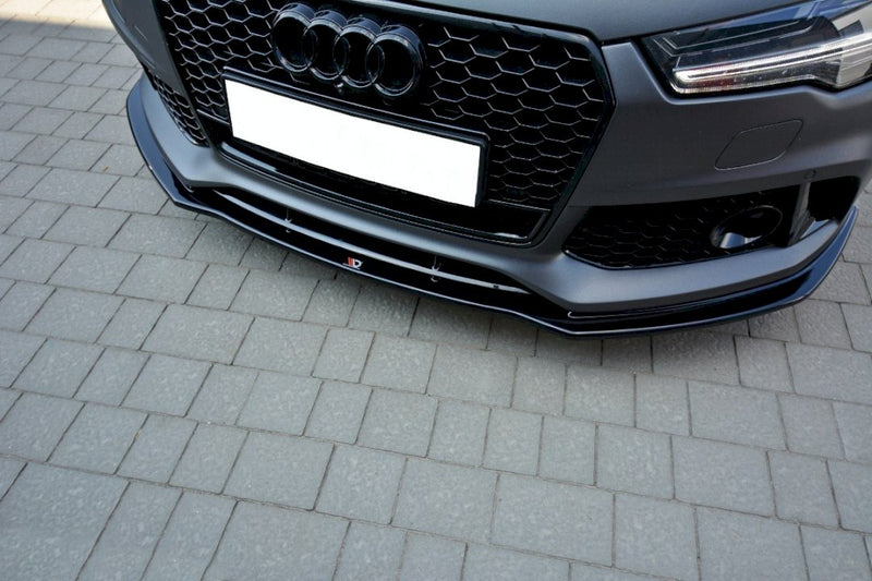 Maxton Design - Front Splitter V.1 Audi RS7 C7