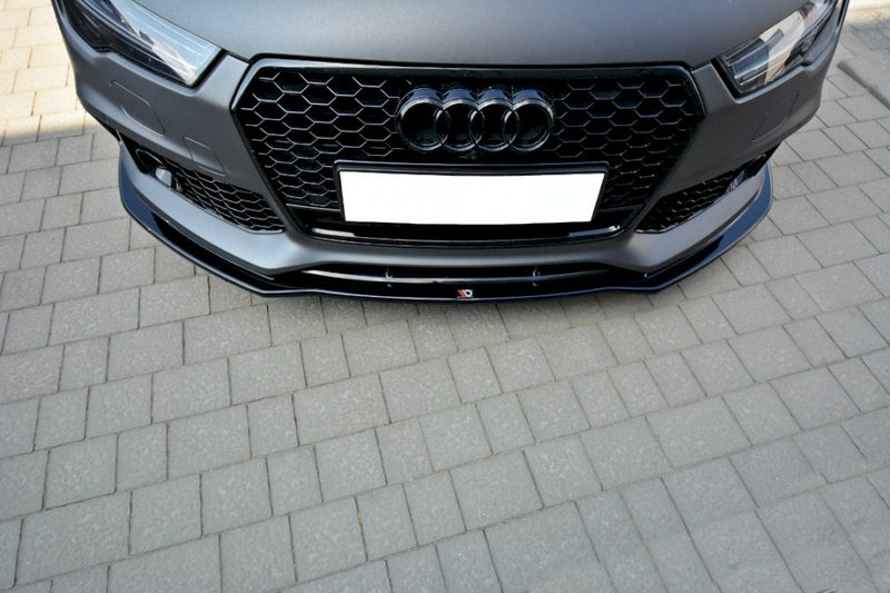Maxton Design - Front Splitter V.1 Audi RS7 C7