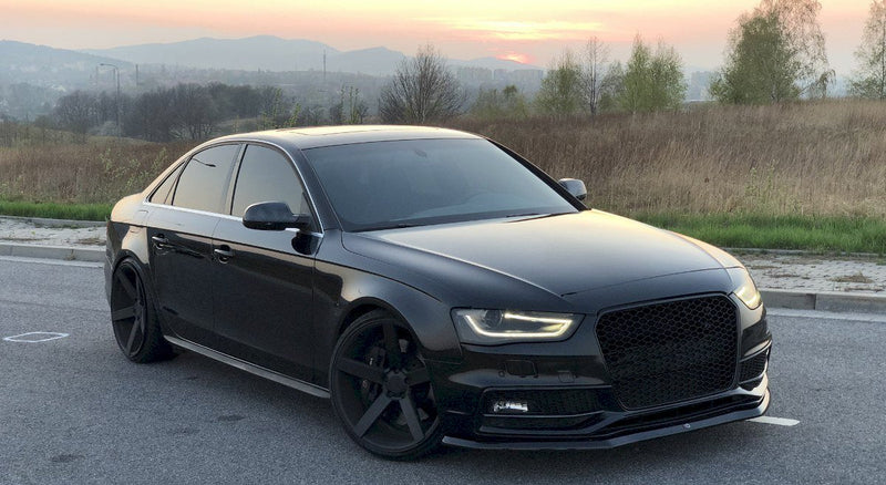 Maxton Design - FRONT SPLITTER V.1 AUDI S4 / A4 S-LINE B8 FL