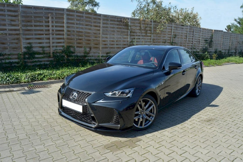 Maxton Design - FRONT SPLITTER LEXUS IS MK3 FACELIFT F-SPORT (2016-UP)