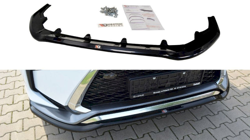 Maxton Design - FRONT SPLITTER V.1 LEXUS RX MK4 F-SPORT