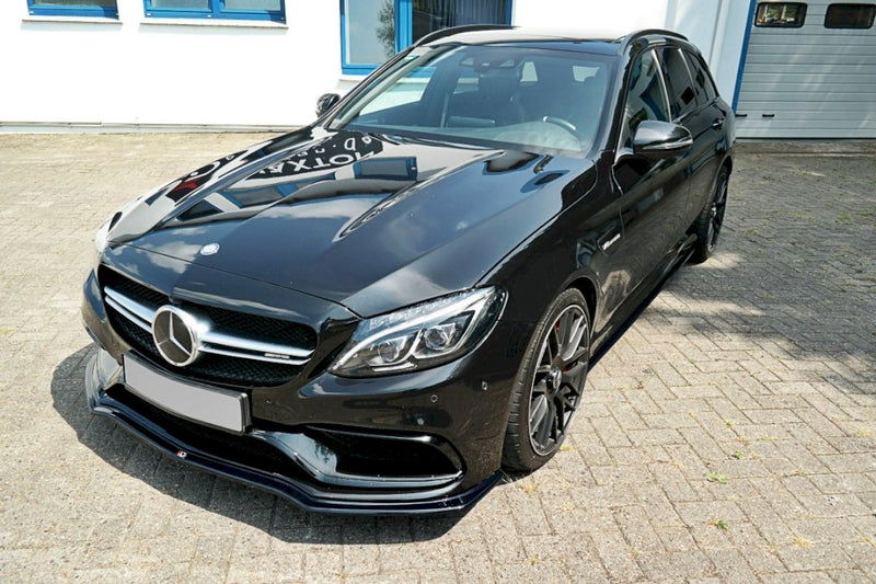 Maxton Design - Front Splitter V.1 Mercedes-AMG C63 Sedan / Estate W205 / S205