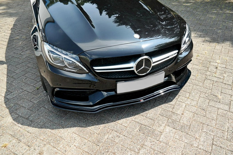 Maxton Design - Front Splitter V.1 Mercedes-AMG C63 Sedan / Estate W205 / S205