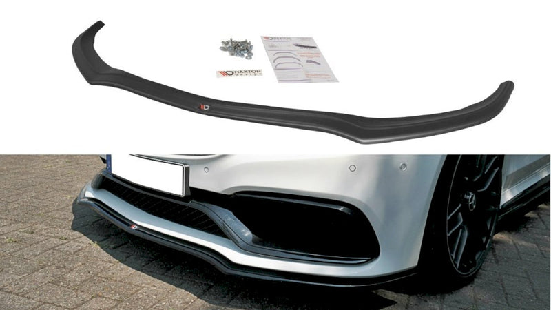 Maxton Design - FRONT SPLITTER V.1 MERCEDES C 205 63 AMG COUPE (2016-2018)