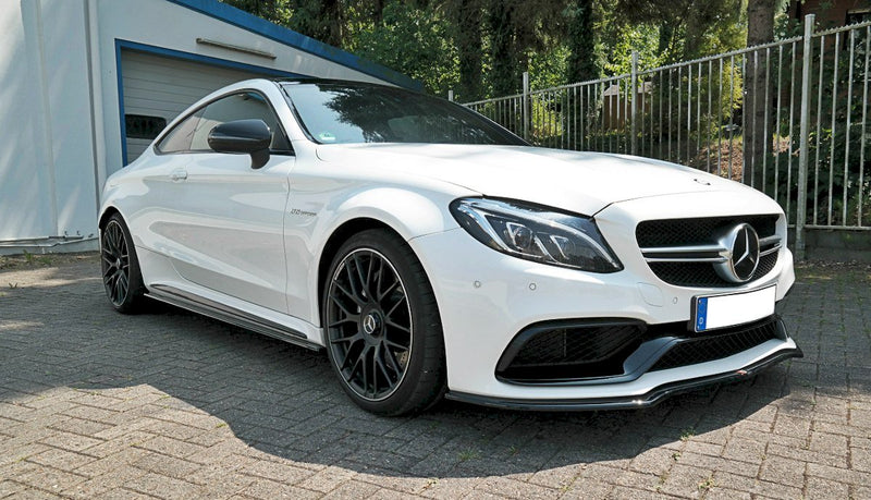 Maxton Design - FRONT SPLITTER V.1 MERCEDES C 205 63 AMG COUPE (2016-2018)