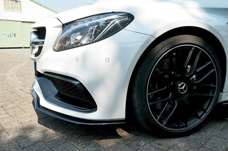 Maxton Design - FRONT SPLITTER V.1 MERCEDES C 205 63 AMG COUPE (2016-2018)