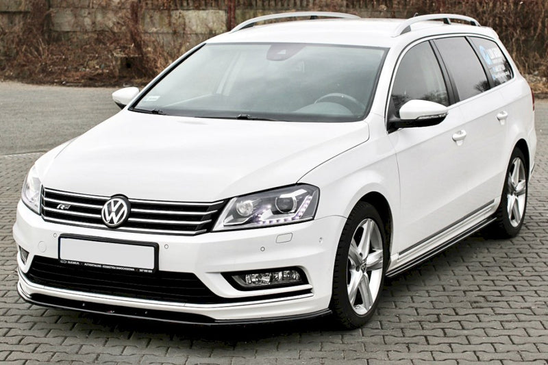 Maxton Design - FRONT SPLITTER V.1 VW PASSAT B7 R-LINE (2010-2014)