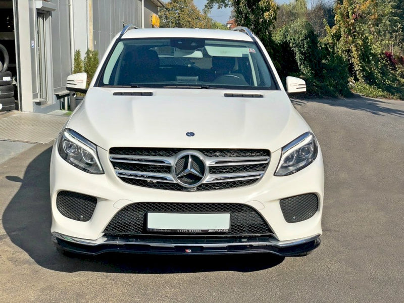 Maxton Design - FRONT SPLITTER V.1 MERCEDES GLE W166 AMG-LINE (2015-2018)