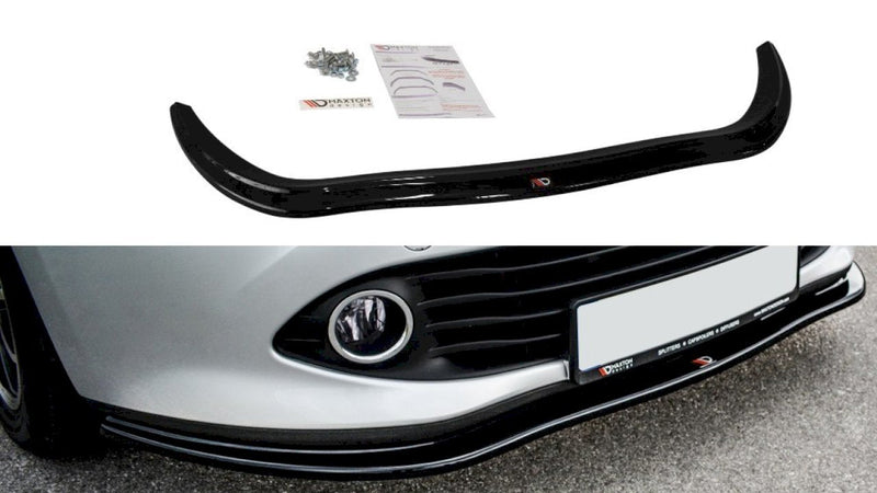 Maxton Design - FRONT SPLITTER RENAULT CLIO MK4 STANDARD (2012-2016)